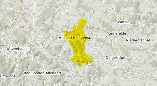 Immobilienpreisekarte Heilbad Heiligenstadt